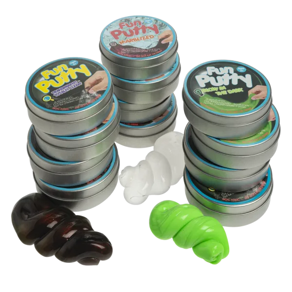 12-Pack: Fun Putty Assorted 1.8oz Tins