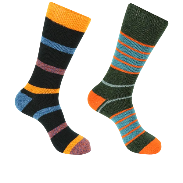 2-Pack: Unsimply Stitched Men's Boot Socks