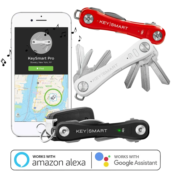 KeySmart PRO with Tile Smart Location