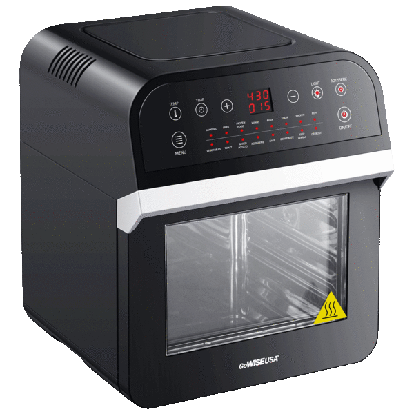 GoWise USA 12.7 Quart Deluxe Air Fryer Oven
