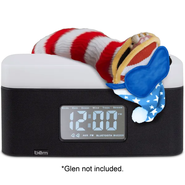 Bēm Sunrise Bluetooth Stereo System with Alarm