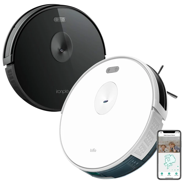 Trifo Ironpie M6 or M6+ Live Streaming Visual Navigation Robotic Vacuum Cleaner