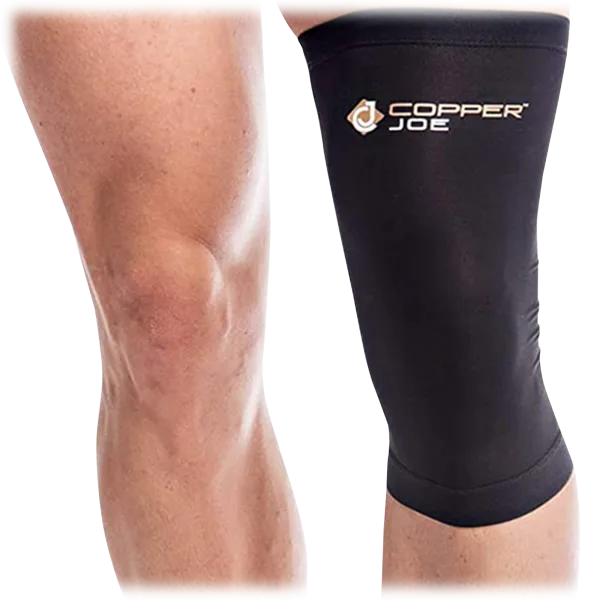 2-Pack: Copper Joe Knee Compression Sleeves Set
