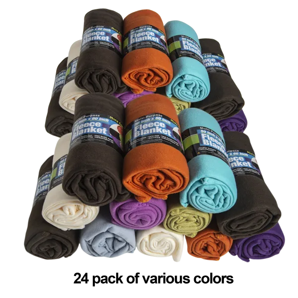 4-or-24-for-Tuesday: 50"x60" Fleece Blankets