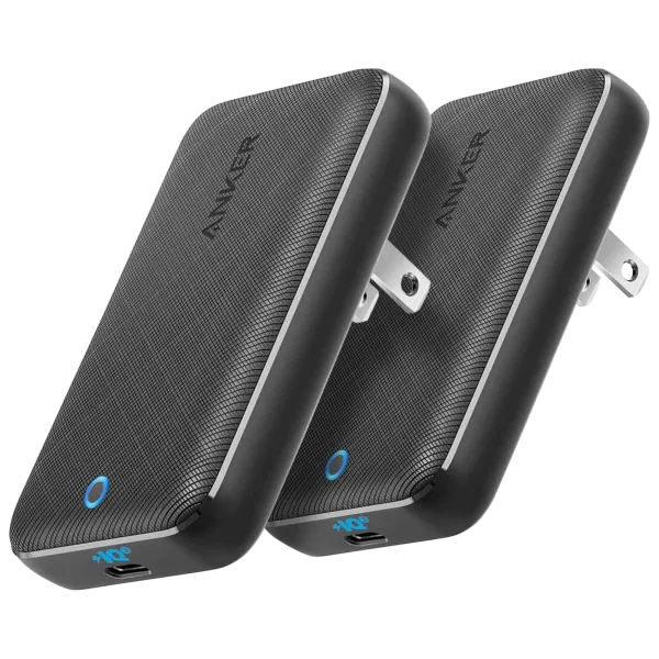 2-Pack: Anker PowerPort Atom III Slim GaN 45-Watt Fast Chargers