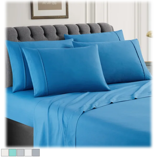 Spirit Linen 6-Piece Ultra Soft Sheet Set