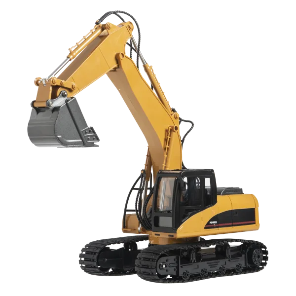 15-channel 1:14 scale R/C Excavator with Metal Shovel