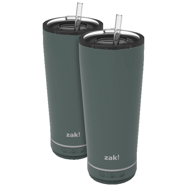 2-Pack: Zak! Bluetooth Bottles & Tumblers