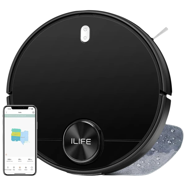 ILIFE A11 4000Pa Robotic Vacuum & Mop with LiDAR Navigation