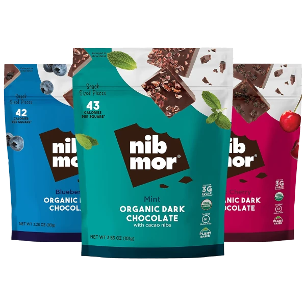 12-Pack: NibMor Chocolate Variety Packs