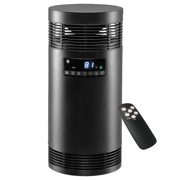 Wewarm 360-Degree 1500W Digital Surround Ceramic Space Heater with Remote