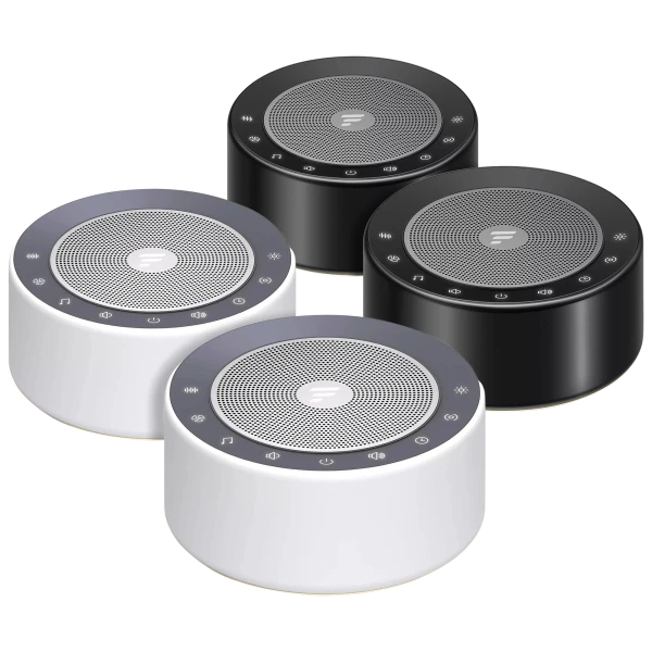 2-Pack: LetsFit White Noise Machines with 30 Sounds