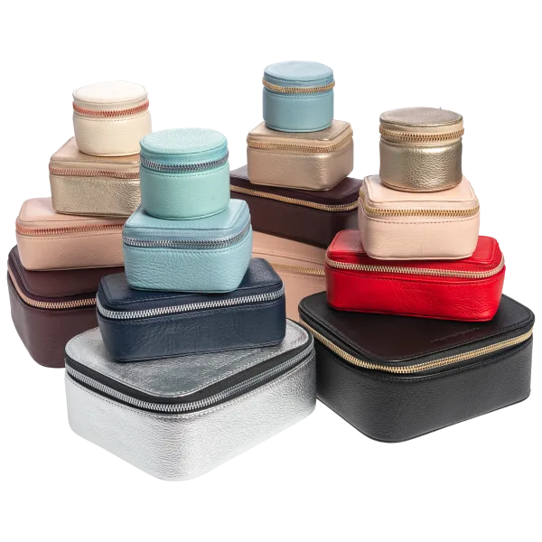 Aimee Kestenberg Genuine Leather 4-Piece Organizer Travel Set