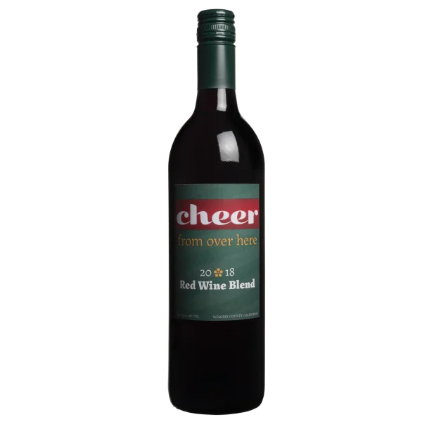 Cheer From Over Here Holiday Red Wine Blend (Full or Half Case)
