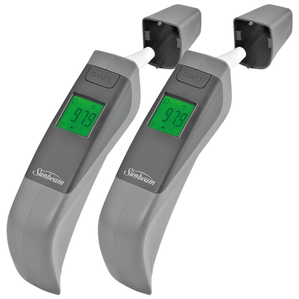2-Pack: Sunbeam Infrared No Touch Dual Usage Thermometers