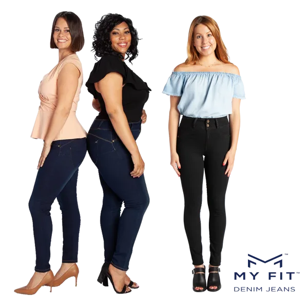 ASOTV My Fit "One Size Fits Always" Denim Jeans