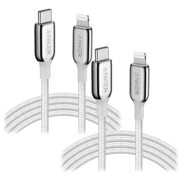 2-Pack: Anker PowerLine+ III USB-C to Lightning Cables (6ft)