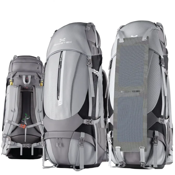 Ghostek NRGCamper 60L Solar Charging Backpack