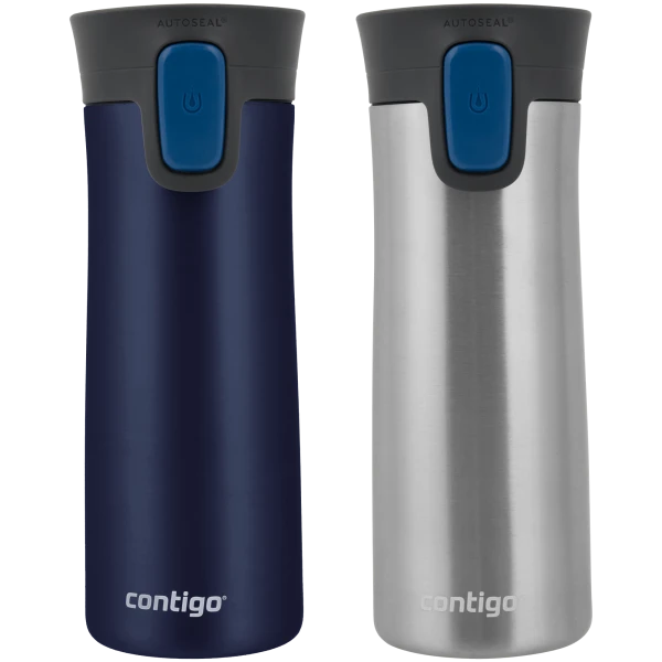 2-Pack: Contigo 14oz Pinnacle Autoseal Travel Mugs