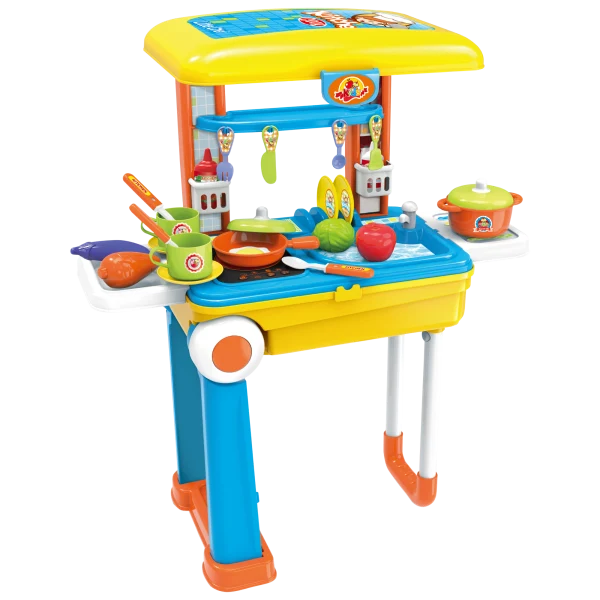 Toy Chef 2 in 1 Travel Suitcase Kitchen Set