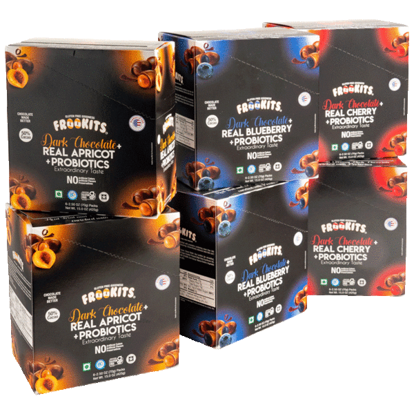 36-Pack: Frookits Chocolate Covered Probiotic Fruits