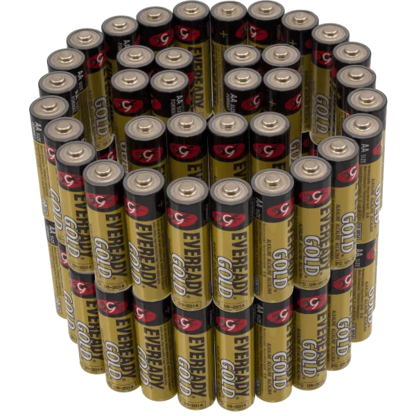 Eveready Gold AA Alkaline Batteries (72-Pack)