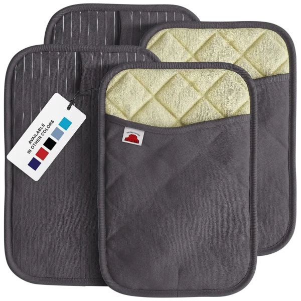 Big Red House 4-Piece Heat Resistant Pot Holders