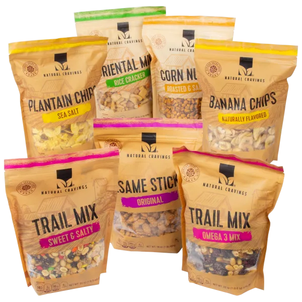 Pick-Your-3-Pack: Nutty Naturals 16oz-24oz Snacks