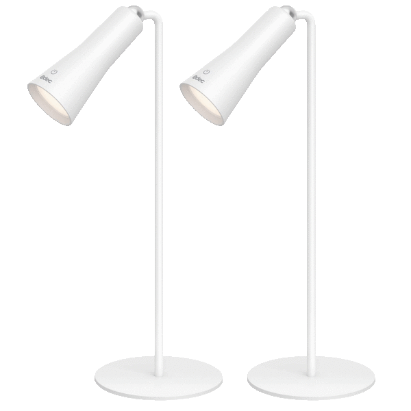 2-Pack: Odec 3-in-1 LED Rechargeable Table Lamp & Flashlight