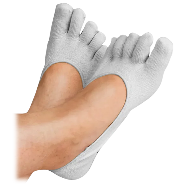 Extreme Fit Therapeutic Invisible Gel Toe Socks Sleeves for Men and Women