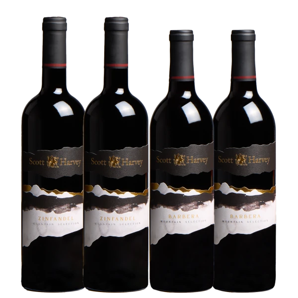 Scott Harvey Mountain Selection Barbera and Zinfandel