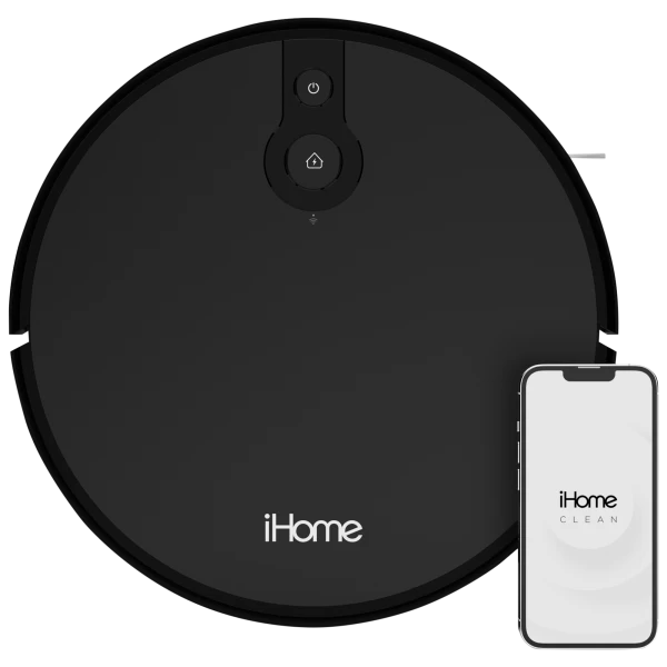 iHome AutoVac Eclipse Robotic Vacuum with Mapping Technology
