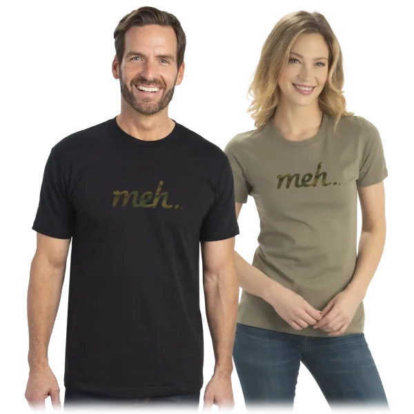 Forest Woodland Pattern Camo Meh Logo Shirts