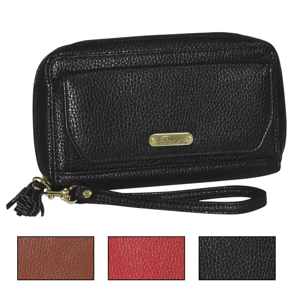 Buxton Ladies Power Tech Wallet with Battery & RFID Protection