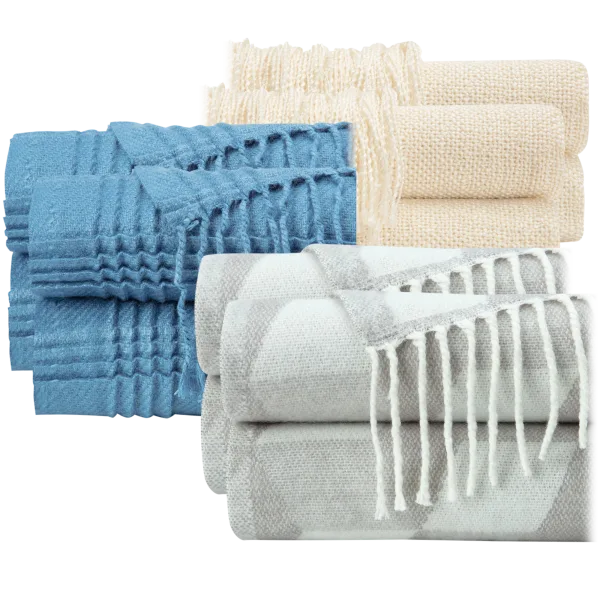 2-Pack: Chanasya Throw Blankets