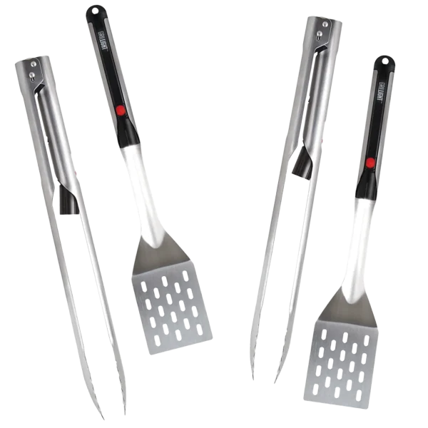 2-Pack: Grill Light Premium Stainless Steel Barbeque Grill Set