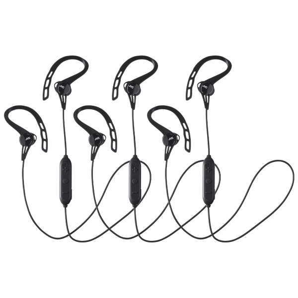 3-Pack: JVC Sweat Resistant Pivot Motion Wireless In-Ear Headphones