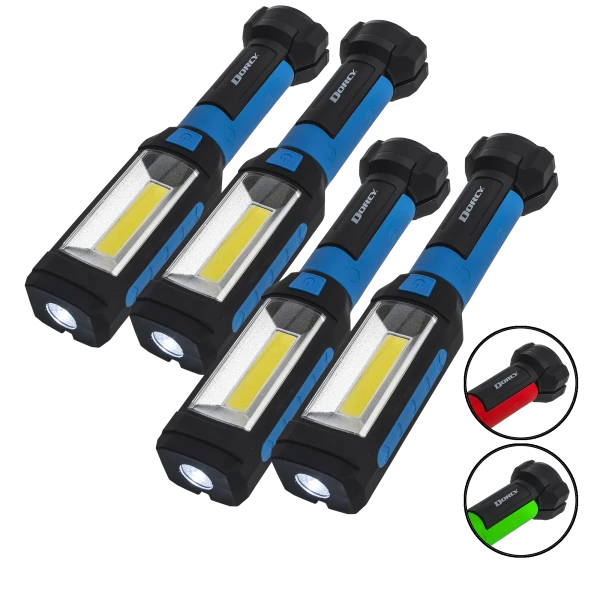 4-for-Tuesday: LED Flashlight/Worklight with Magnetic Base