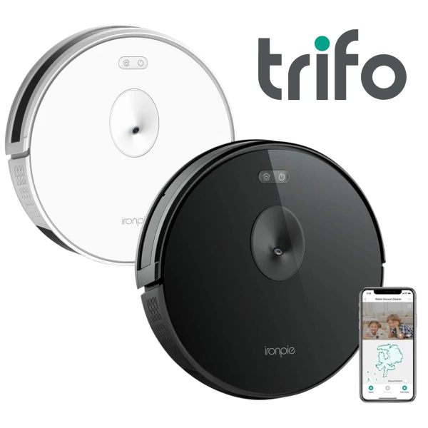 Trifo Ironpie M6 Live Streaming Visual Navigation Robotic Vacuum Cleaner