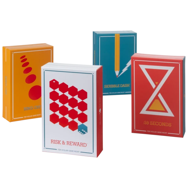 MEMBERS ONLY: 4-Pc University Games Family Game Night Collection