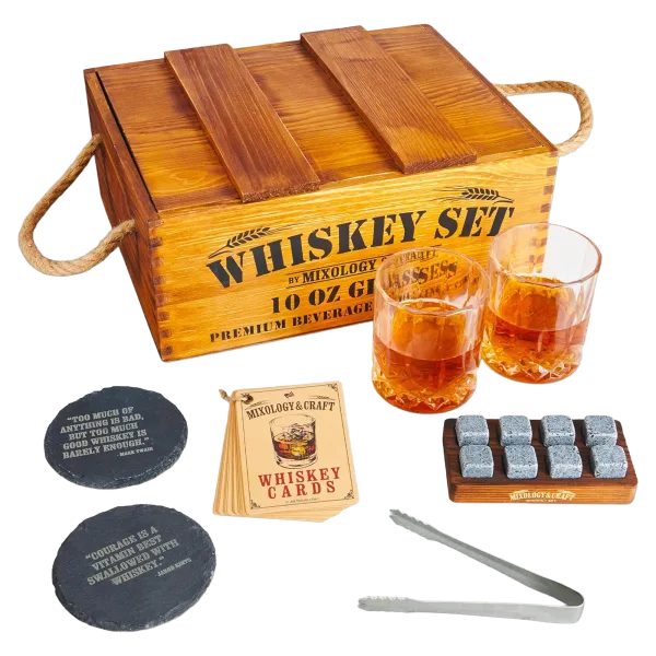 Mixology & Craft Whiskey Lovers Gift Set