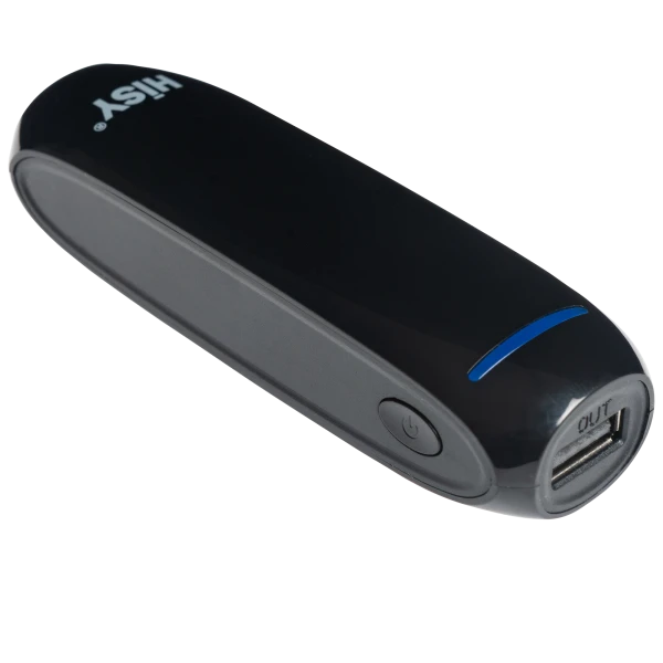 2-Pack: HISY "Reactivate" 2600 mAh Black Power Banks