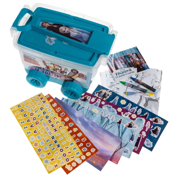 Frozen 2 Roll Along Activity And Coloring Set