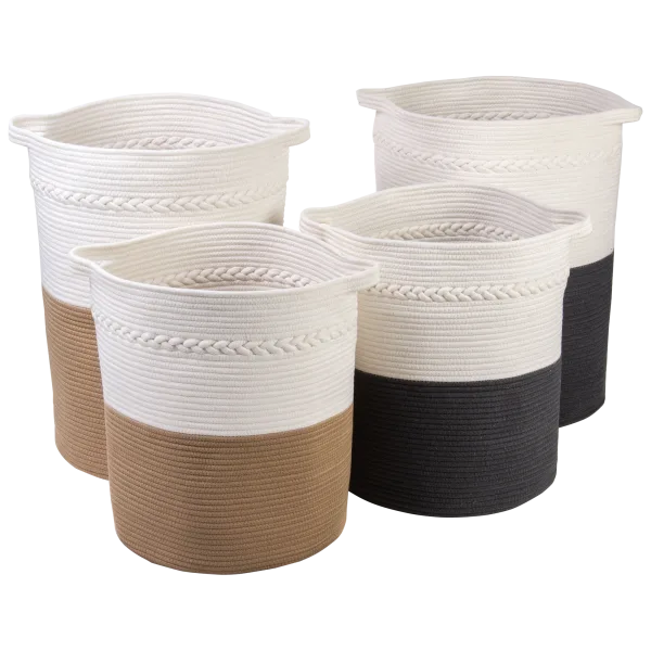 2-Pack: StoreSmith Rope Baskets (20" or 25")