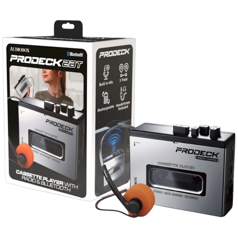 The Bluetooth Cassette Player & Recorder