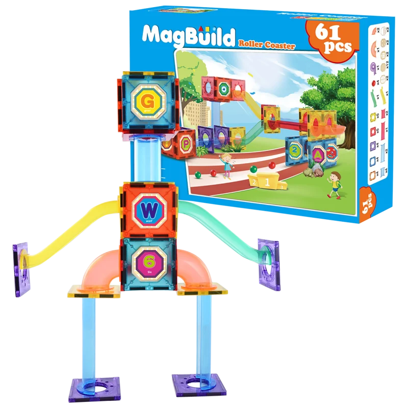 Tiles Set(61-Piece Roller Coaster)