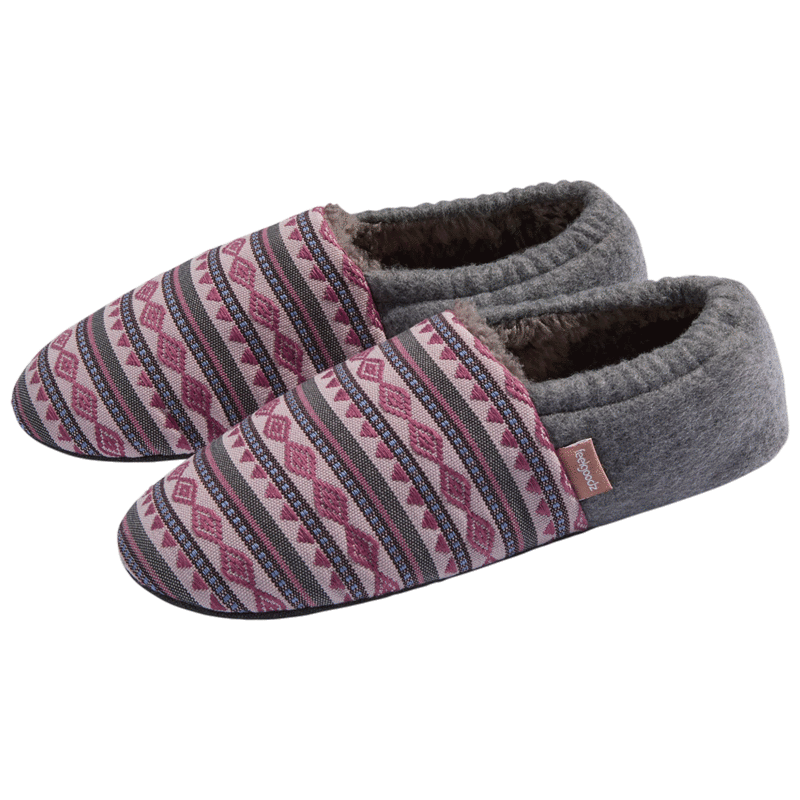 The Women's Hand-Crafted Indoor Slip-On Slipper with Artisan Weaving