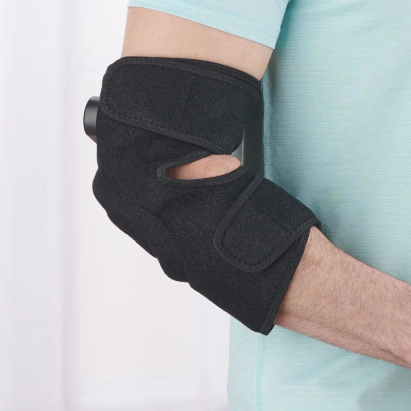 The Heated Vibration Therapy Compression Elbow Wrap