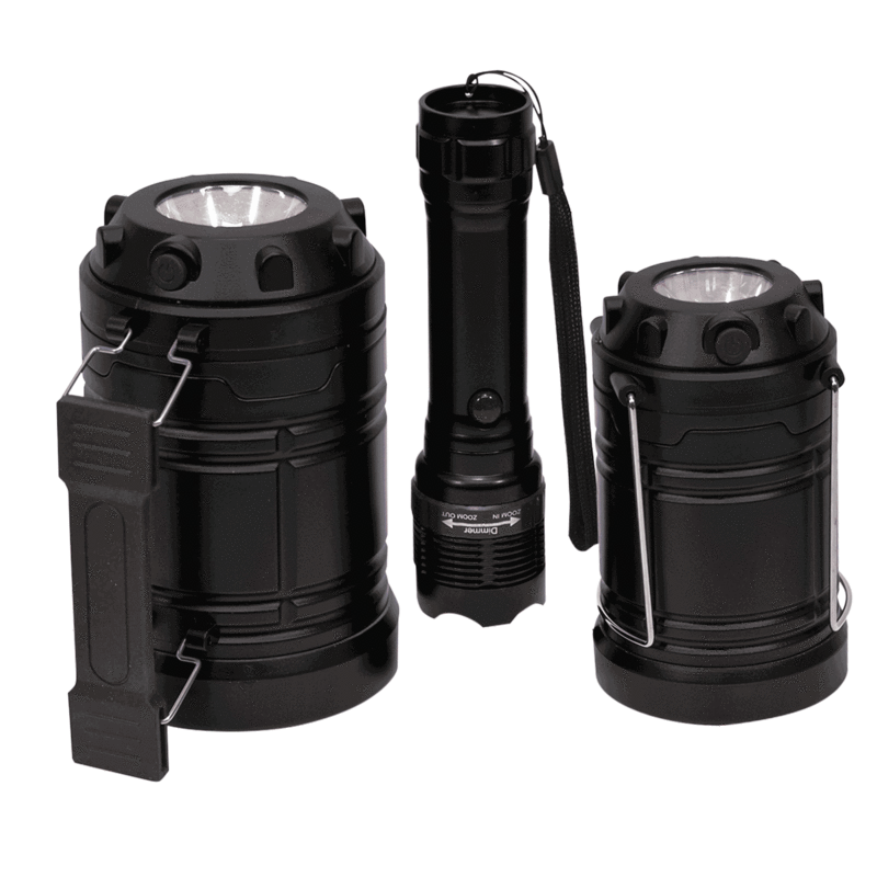 The 3-Piece Emergency Lighting Bundle