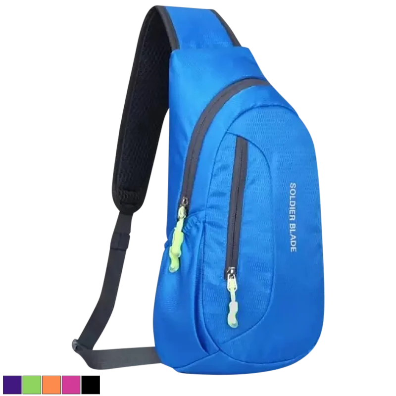 Waterproof Sling Bag Shoulder Backpack with Adjustable Strap